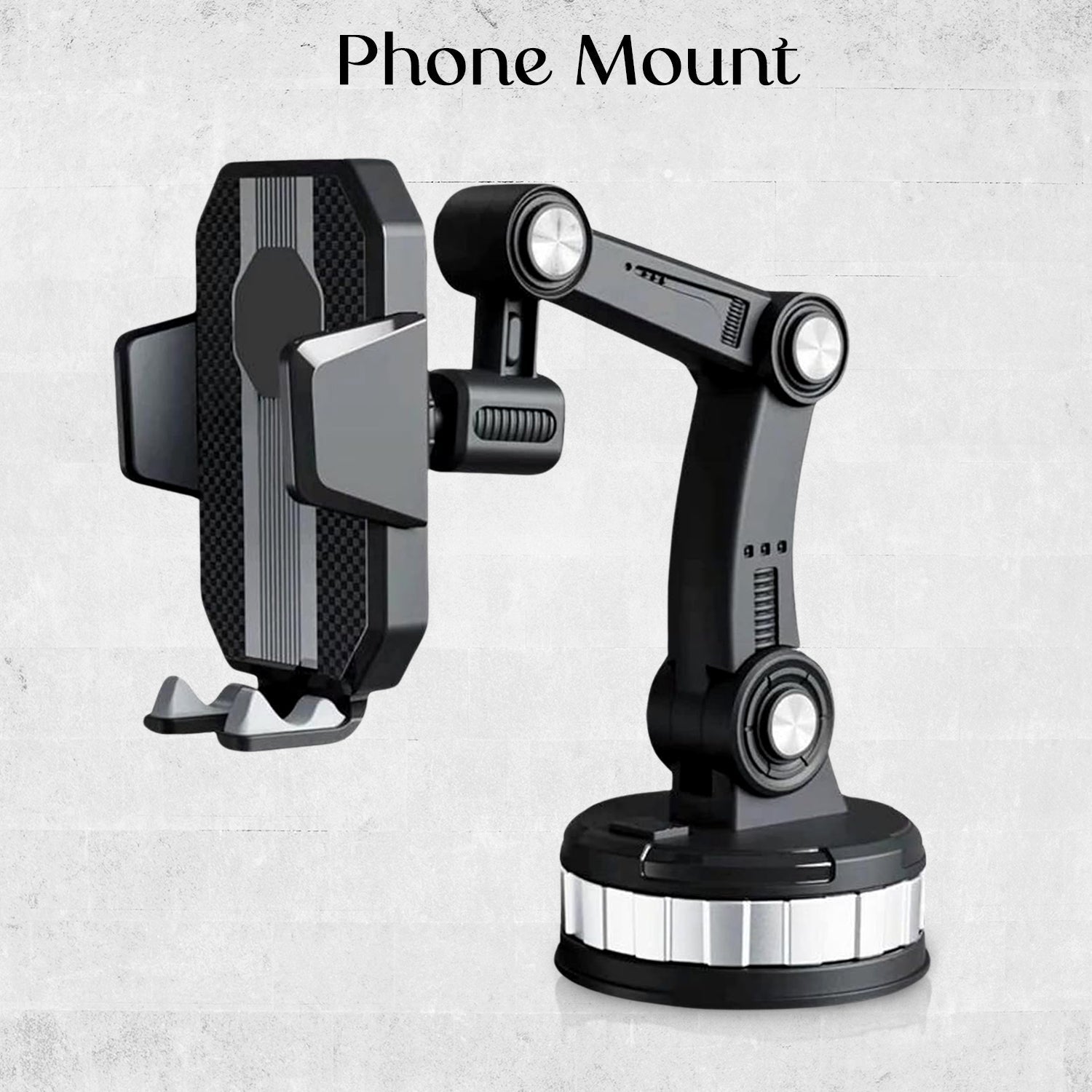 360° Rotation Car Phone Holder Mount (1 Pc) 360° Rotation Car Phone Holder Mount (1 Pc)